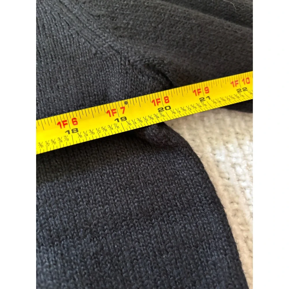 Banana Republic Men's Medium Turtleneck Sweater NWT Black Knit Pullover